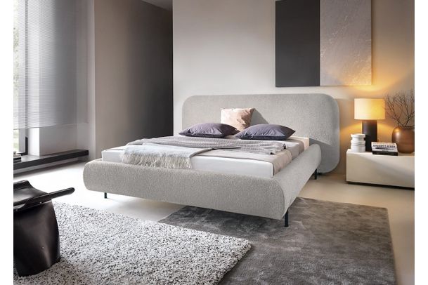 Upholstered bed - Pointt with bed slat (With storage box)