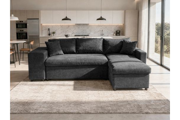 Corner sofa - Golf Plus (Pull-out with storage box)