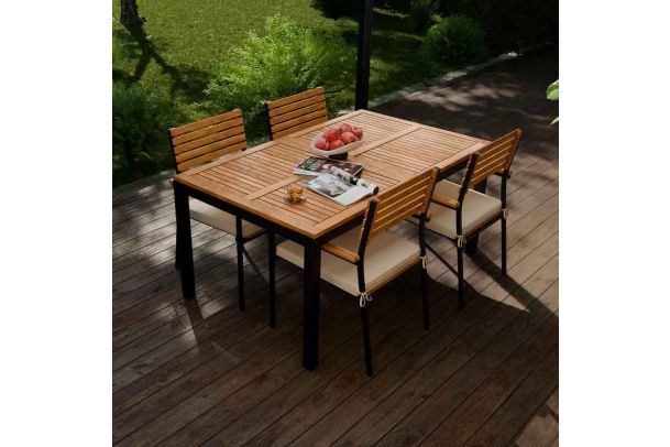 Έπιπλο εξωτερικού χώρου - Garden Set - Rhodos including cushions