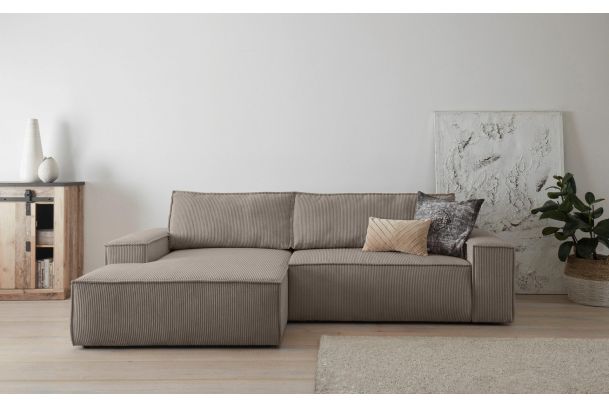 Corner sofa - Sherwood (Pull-out bed with storage box)