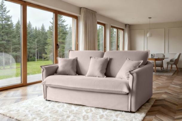 2 seat sofa - Sunny (taupe) (Pull-out bed)