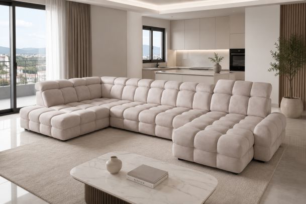 Corner sofa Tollo U shape