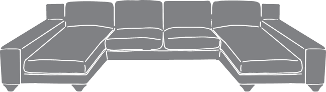 Καναπέδες σχήματος U